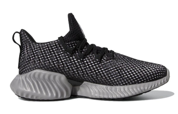 (GS) adidas Alphabounce Instinct 'Black White' F33969