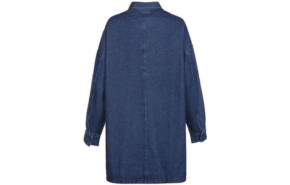 (WMNS) Converse Utility Woven Shirt 'Blue' 10024864-A01
