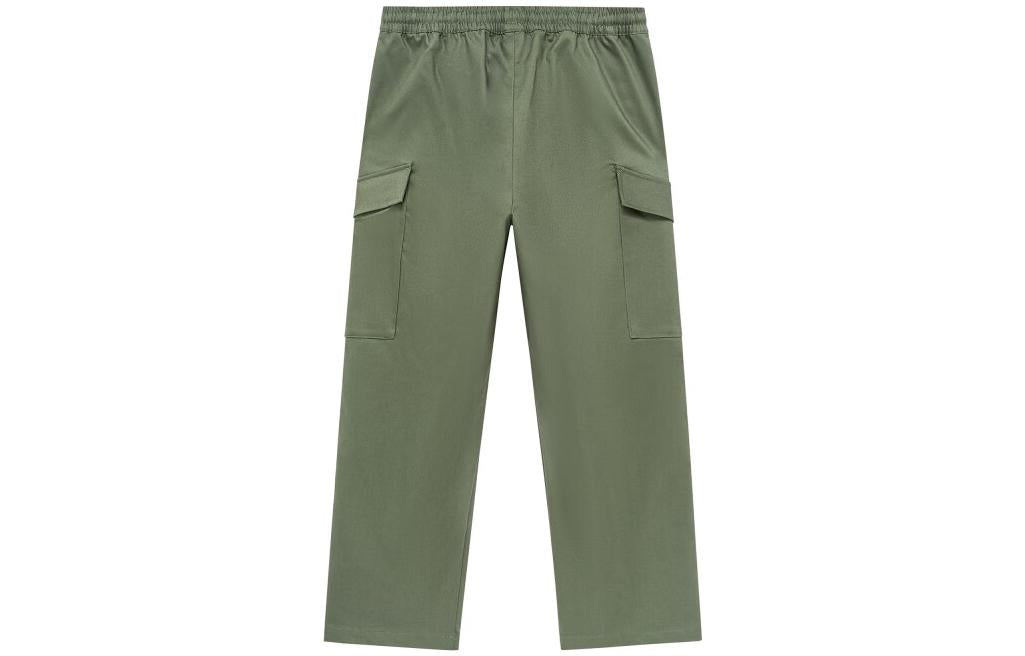 New Balance Logo Cargo Pants 'Olive Green' AMP31333-DON