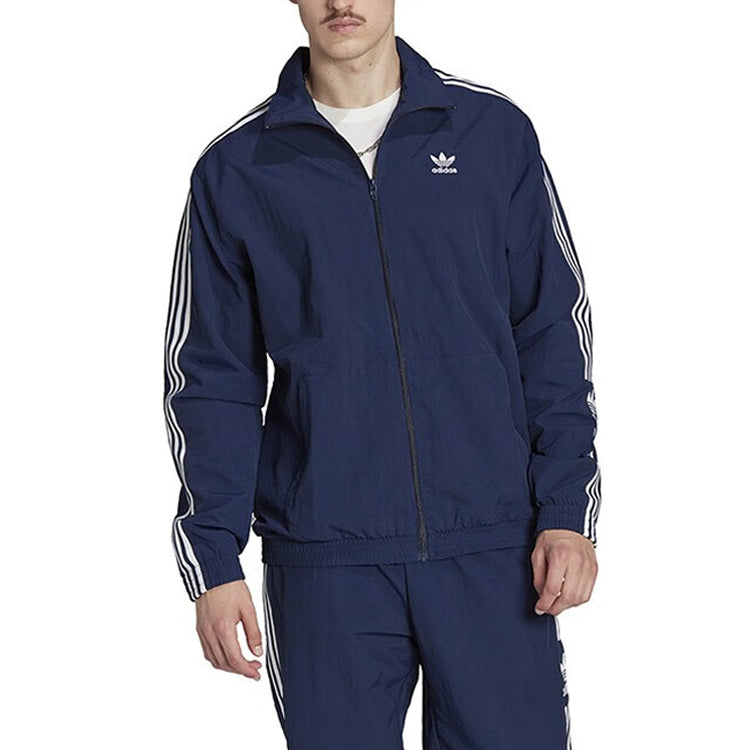 adidas originals Adicolor Classics Trefoil Track Jacket 'Night Indigo' IA6360