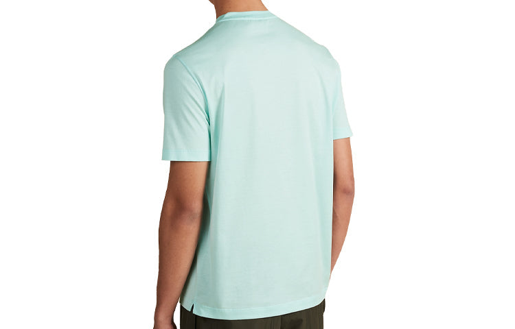 HERMES Pattern Printing T-Shirt 'Green' H037730-HA1T