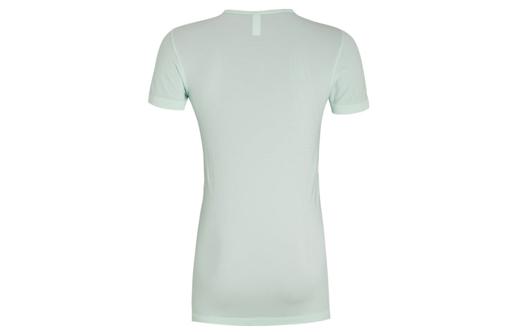 (WMNS) Under Armour UA Seamless Training Sports Short Sleeve Blue 1351604-403