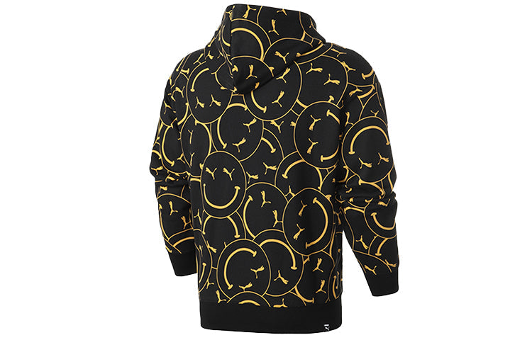 PUMA Club AOP Printed Hoodie TR 'Black' 530367-01