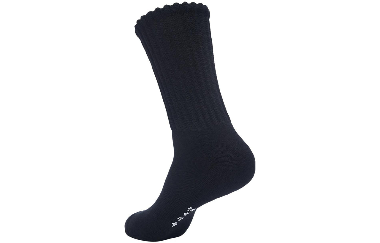 Li-Ning Essential Mid Cut Socks 'Black' AWLT025-1
