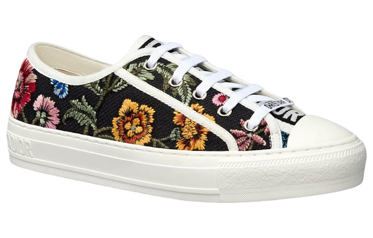 (WMNS) DIOR Walk'n'DIOR Sneaker Black Multicolor Cotton KCK211FWY_S900