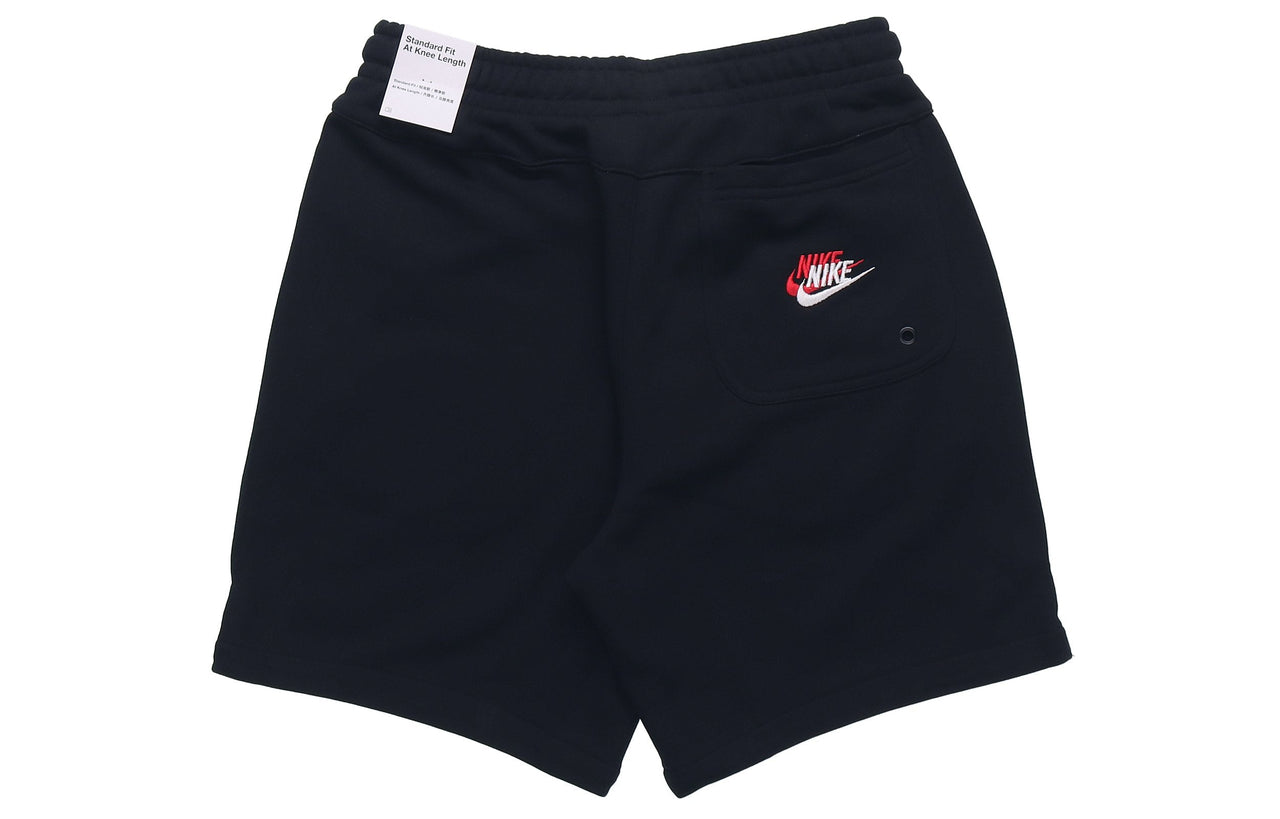 Men's Nike Nsw Spe+ Ft Short Fta Casual Sports Breathable Alphabet Embroidered Shorts Black DD4683-010