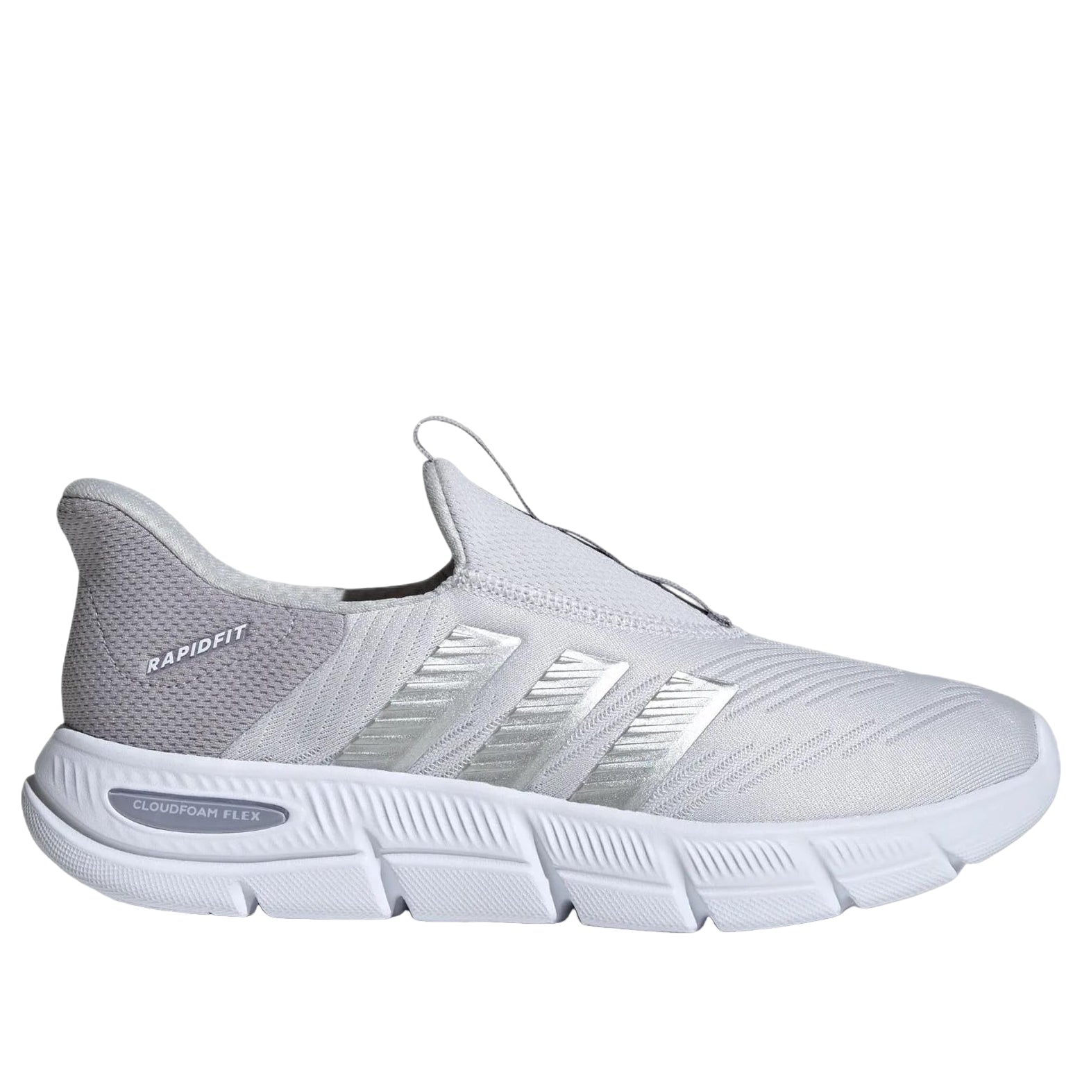 (WMNS) adidas Cloudfoam Flex Lounge Rapidfit 'Dash Grey Silver Metallic' HQ4942
