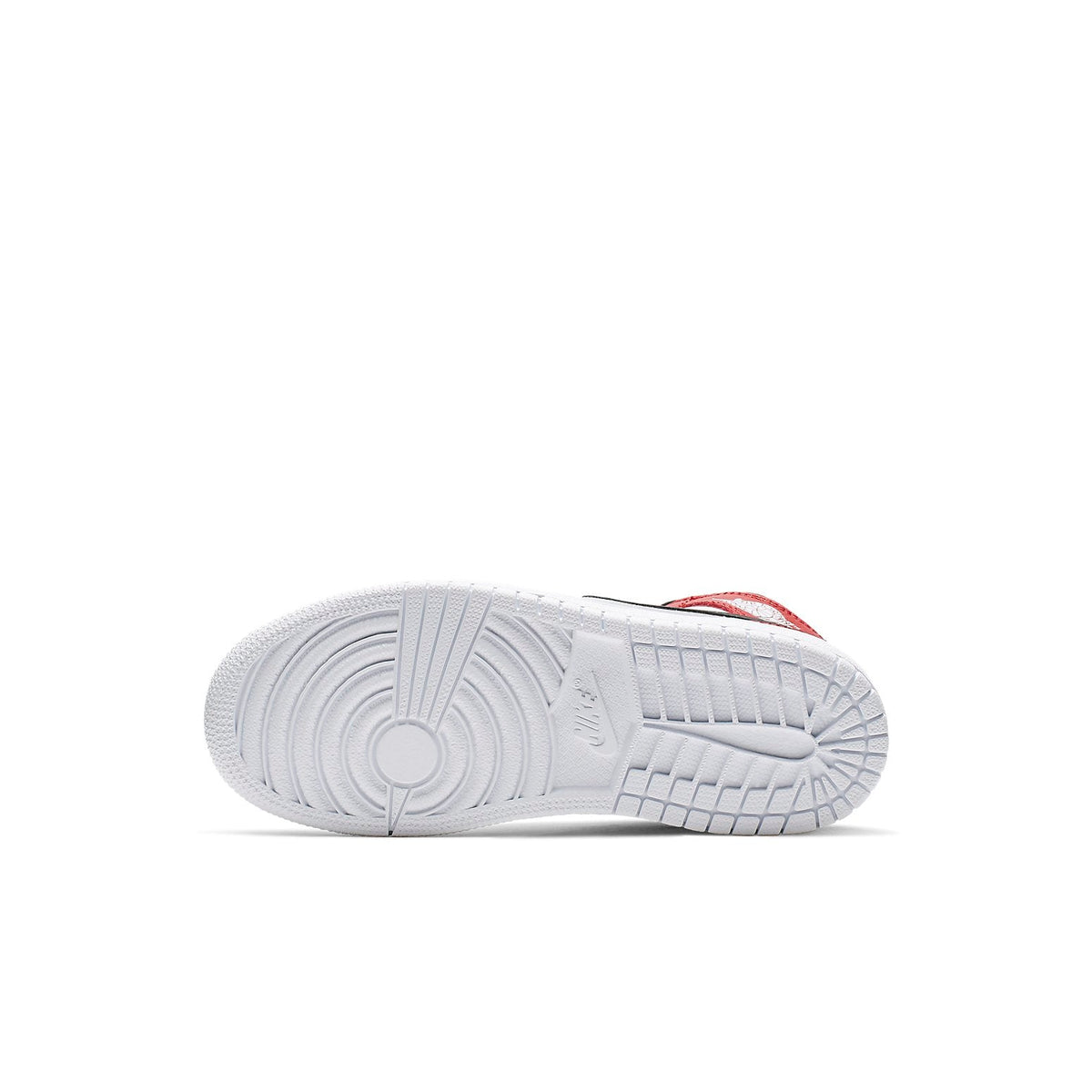 (PS) Air Jordan 1 Mid 'White Black Gym Red' 640734-116