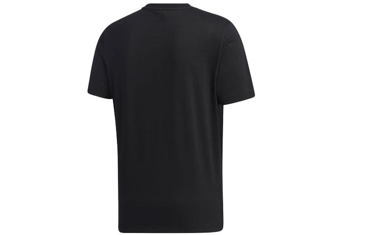adidas Ub Gxf T Box Sports Camouflage Printing Logo Short Sleeve Black GP0851