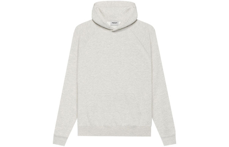 Fear of God Essentials SS21 Pullover Hoodie 'Light Heather Oatmeal' FOG-SS21-593