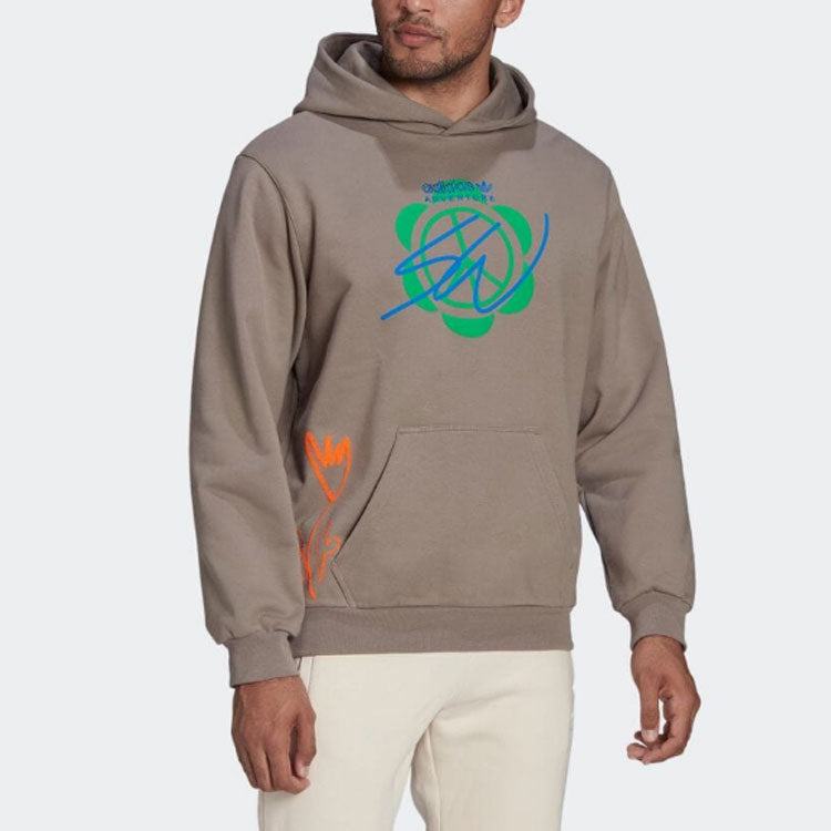 adidas x Sean Wotherspoon Superturf Hoodie 'Light Grey Brown' HI3302