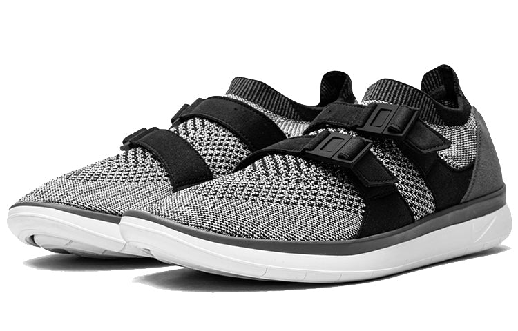 Nike Air Sock Racer Flyknit 'White Black Dark Grey' 898022-100