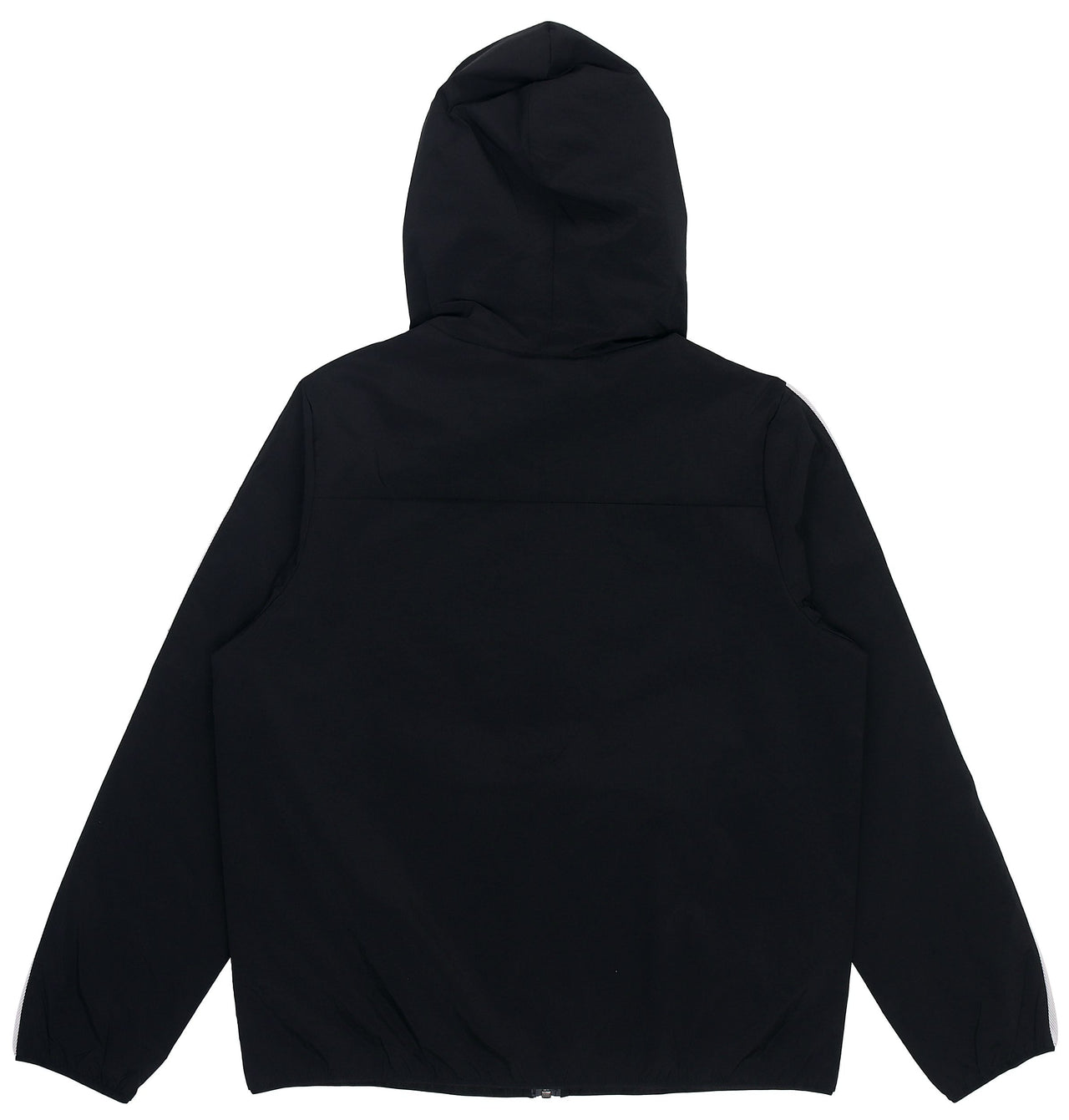 (WMNS) adidas Classic Stripe Woven Hooded Jacket Black GQ0596
