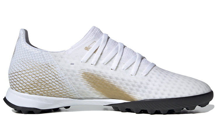 adidas X Ghosted.3 TF 'White Metallic Gold Melange' EG8199