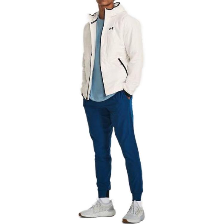 Under Armour Storm Session Hybrid Jacket 'Onyx White' 1378494-112