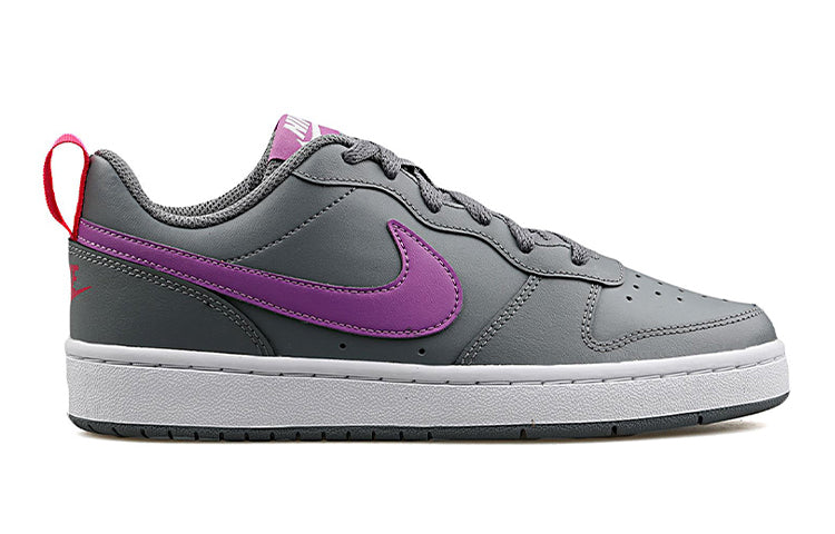 (GS) Nike Court Borough Low 2 'Smoke Grey Purple Nebula' BQ5448-006