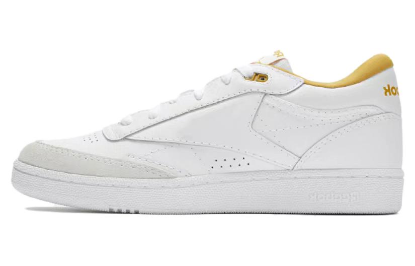 Reebok Classics Club C Mid II 'White Yellow' 100033036