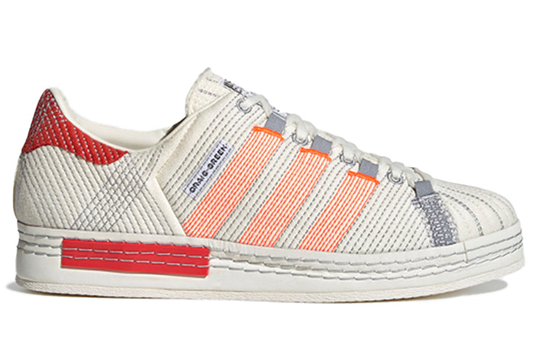 adidas Craig Green x Superstar 'Off White Bright Red' FY5711