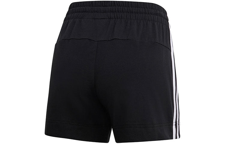 (WMNS) adidas W E 3S SHORT Sports Stylish Shorts Black DP2405