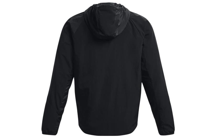 Under Armour Rush Woven Full-Zip Jacket 'Black' 1377181-001
