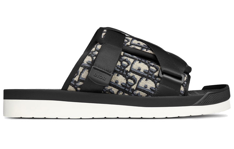 DIOR Alpha Oblique Slippers Black 3SA081YXV_H961