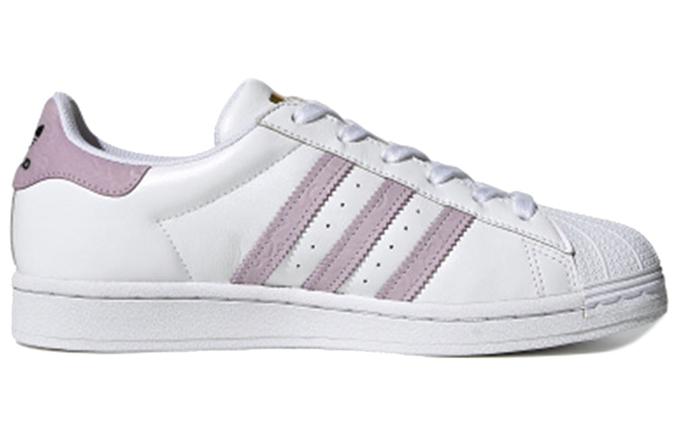 (WMNS) adidas originals Superstar 'White Purple' FW3567