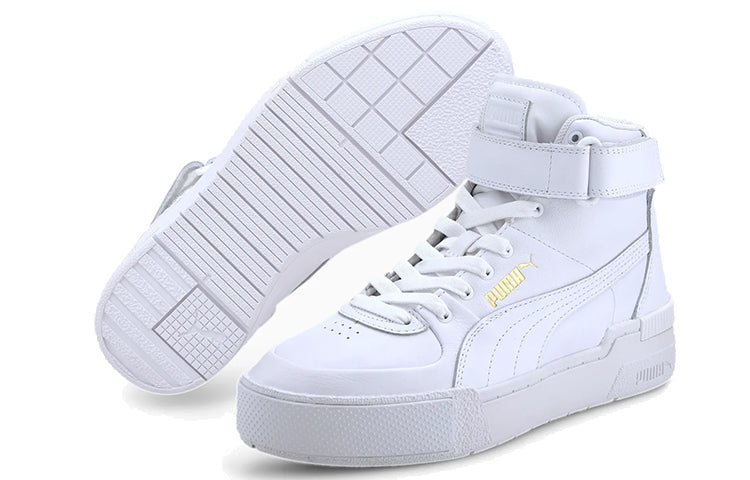 (WMNS) PUMA Cali Sport Warm Up High 'White' 373436-01