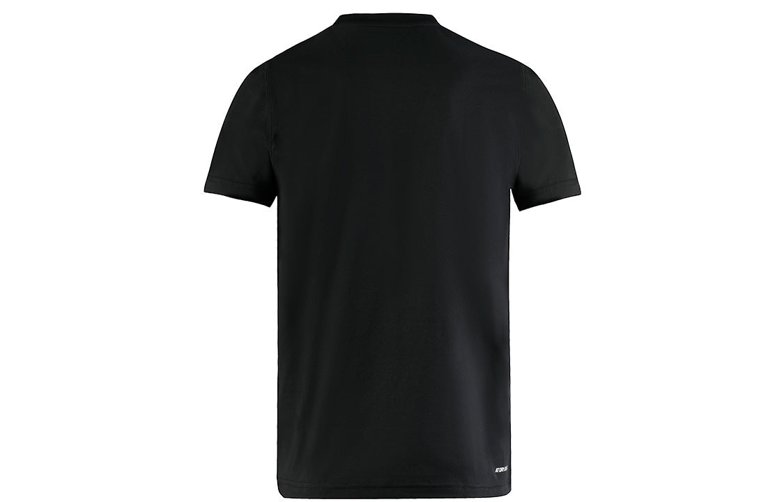Li-Ning China National Team Table Tennis Training T-shirt 'Black Red' AHSR761-3