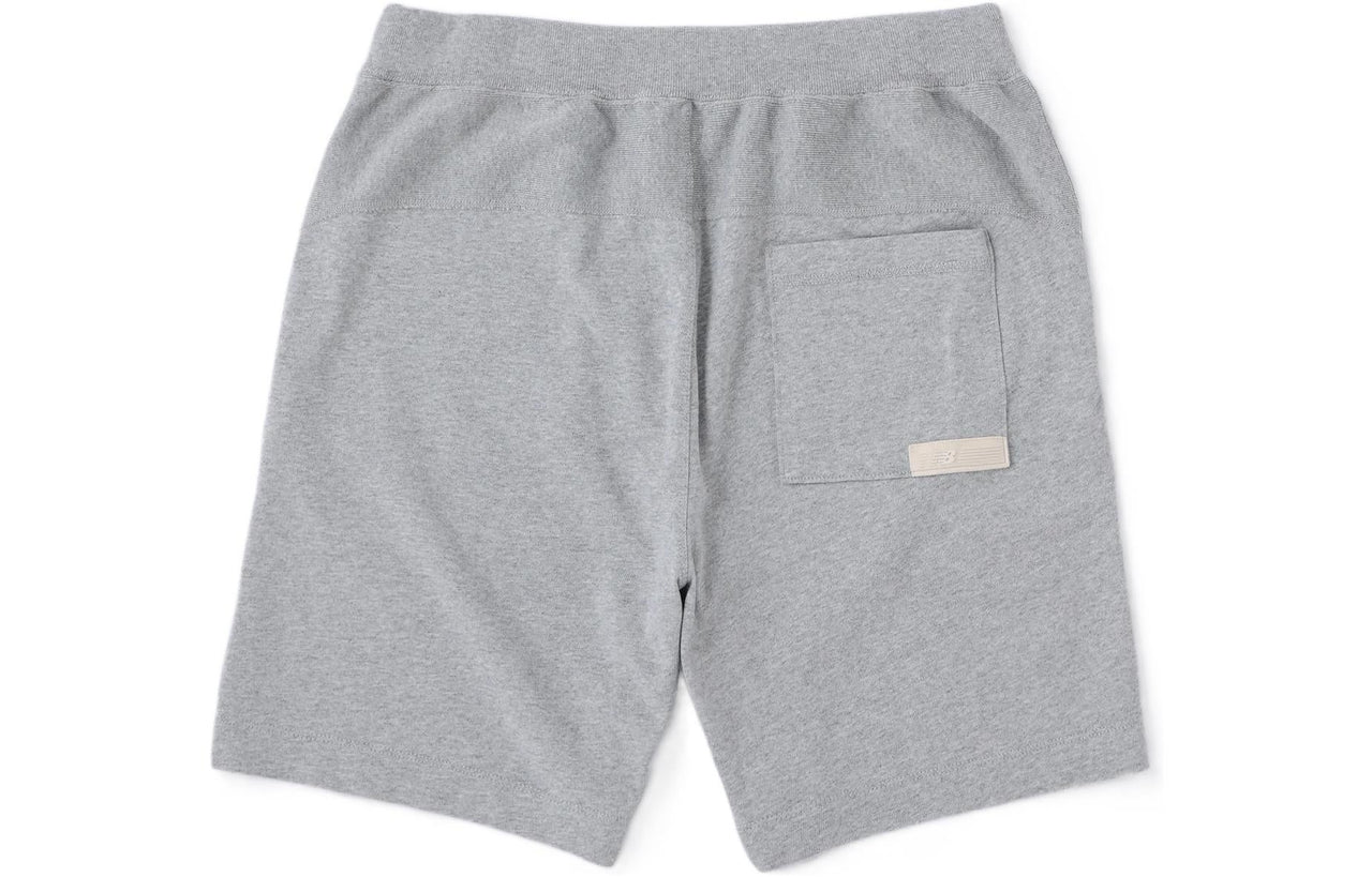 New Balance Casual Training Shorts Asia Sizing 'Grey' AMS25067-HGR