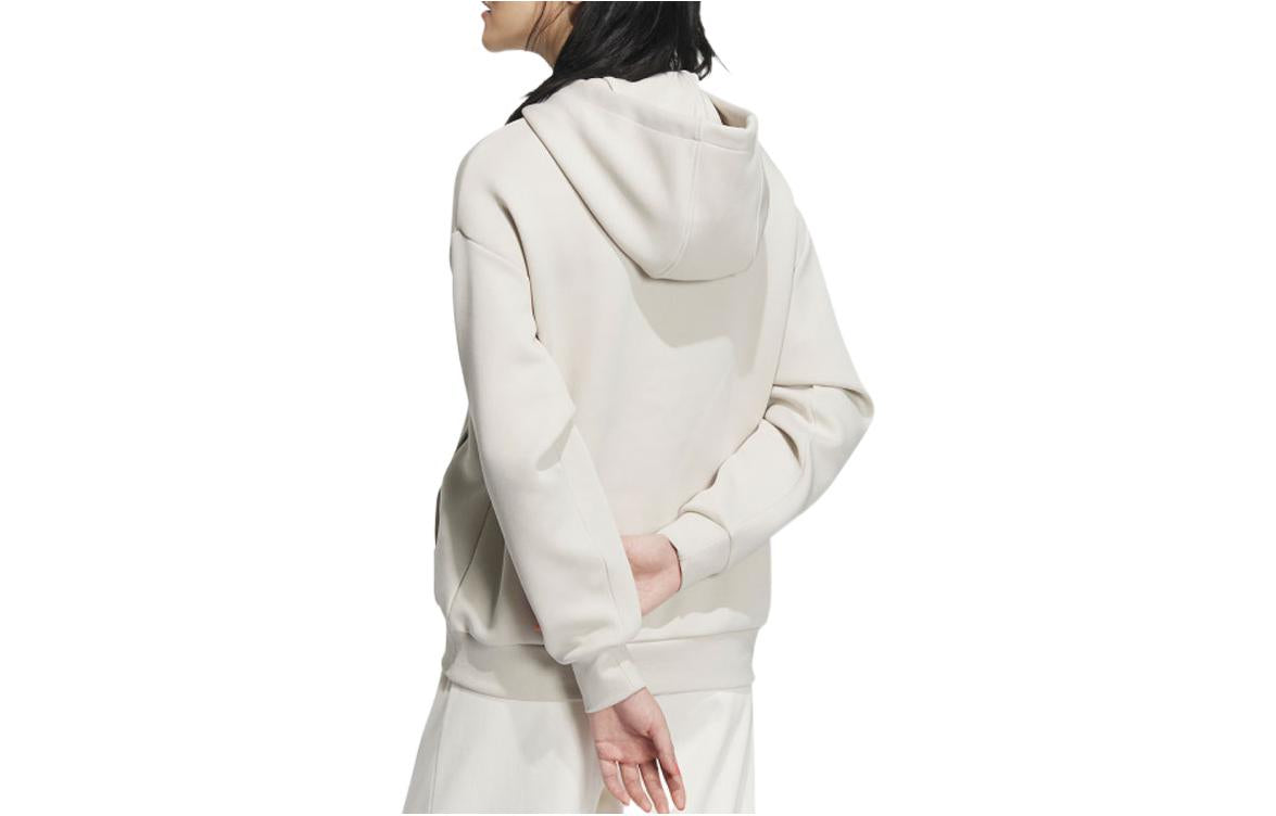 (WMNS) adidas Neo Hoodies 'White' IK3424