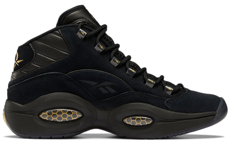 Reebok Question Mid Lux 'Black Gold' H01308
