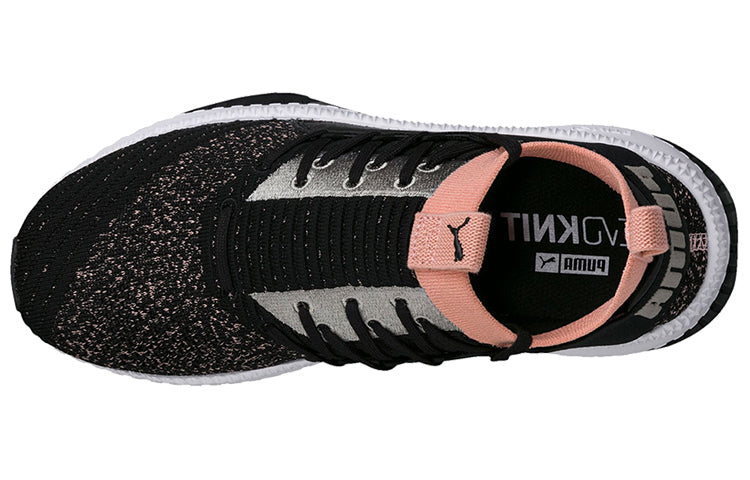 (WMNS) PUMA Tsugi Jun Low Top Running Shoes 'Black White Pink' 367038-08