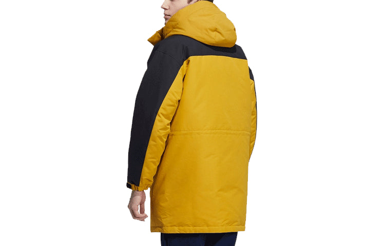 adidas Outdoor Stay Warm Down Jacket Couple Style Gold Color H20758