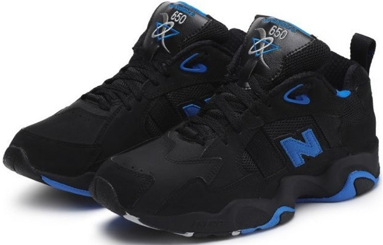 New Balance 650 Shoes Black/Blue ML650WNB