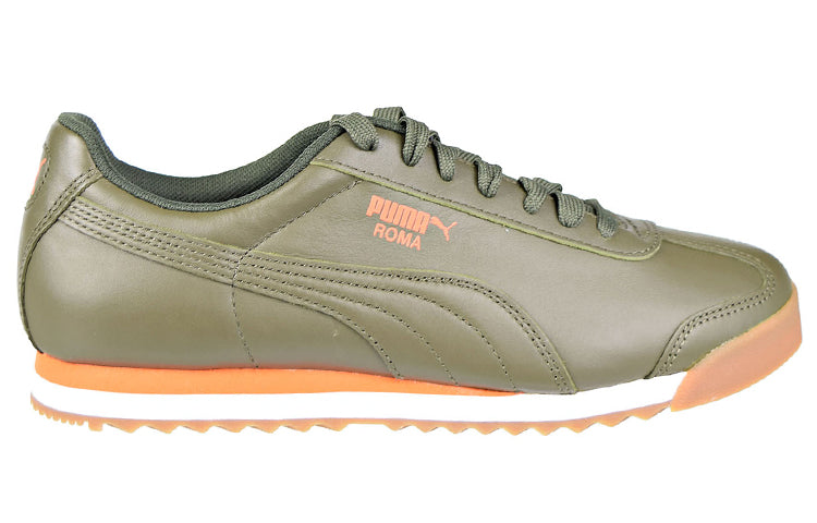 PUMA Roma Classic Gum Low-top Running Shoes Green 366408-06