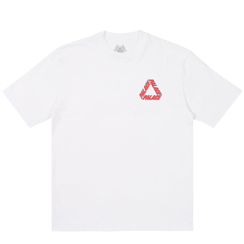 Palace SS24 P-3 Outline T-Shirt 'White' P26TS196
