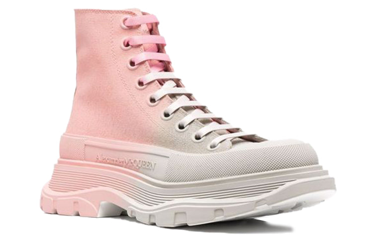 (WMNS) Alexander McQueen Tread High Top 'Two Tone Pink' 685697W4MVS1807