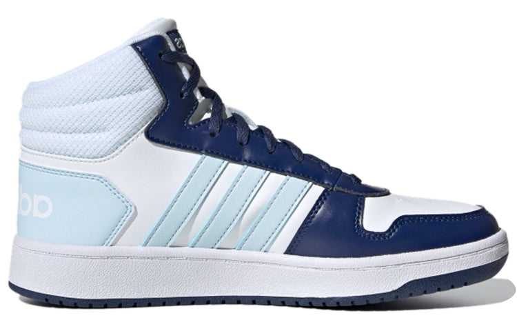 (WMNS) adidas Hoops 2.0 Mid 'White Blue' G55055