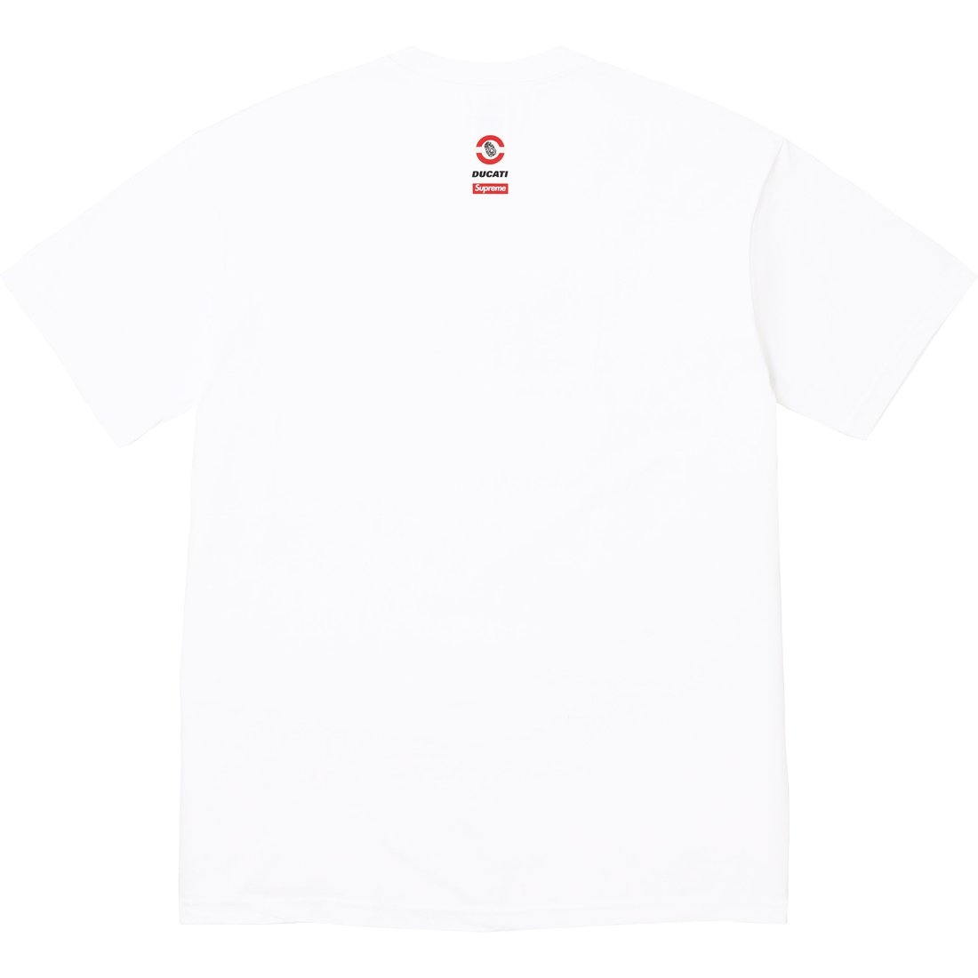 Supreme x DUCATI Bike T-Shirt 'White Red Black' SUP-SS24-279
