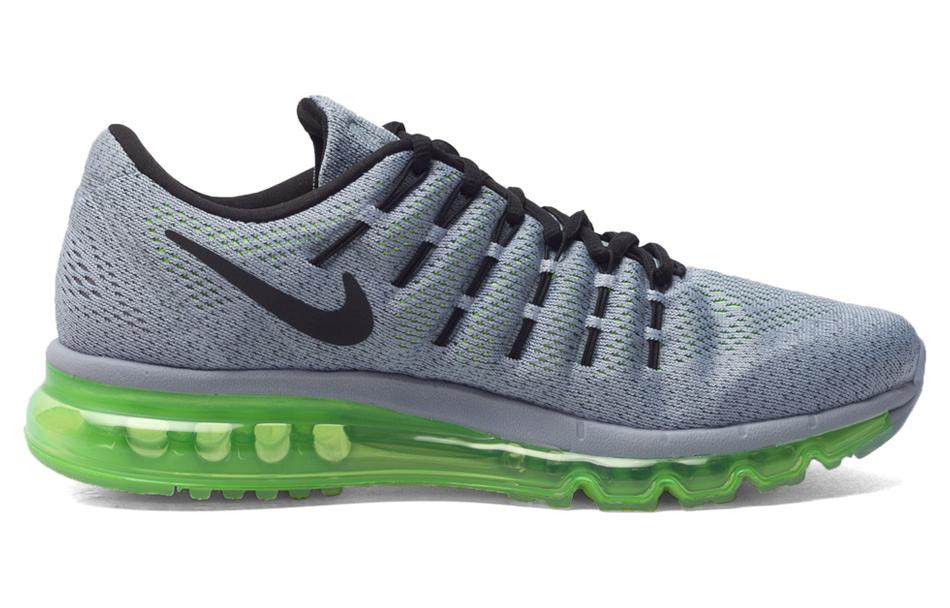 Nike Air Max 2016 'Grey Electric Green Black' 806771-403
