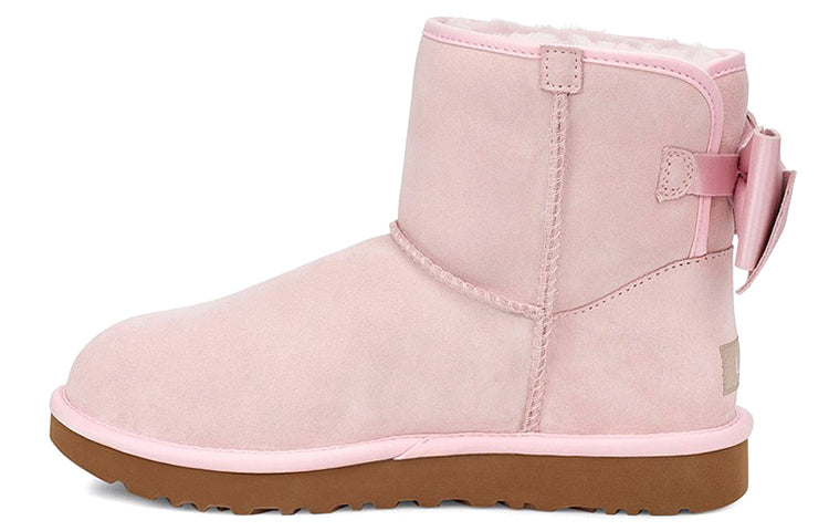 (WMNS) UGG Satin Bow Mini 'Pink' 1098081-SLPN