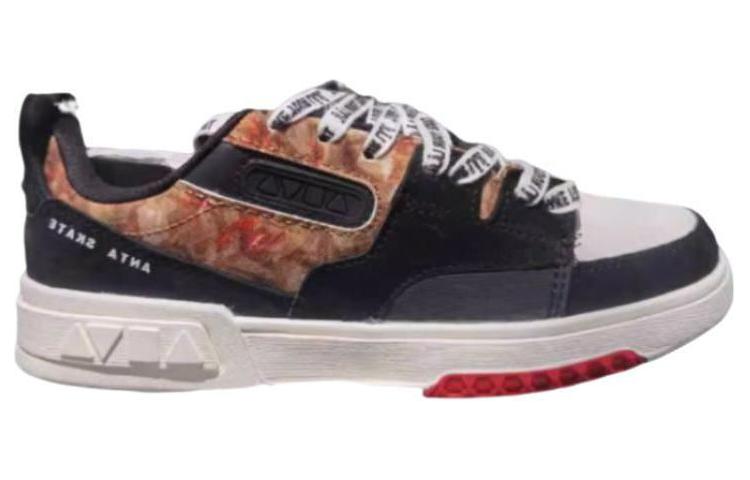 (WMNS) ANTA Skateboarding Series Sneakers 'Black Brown' 122248017-1