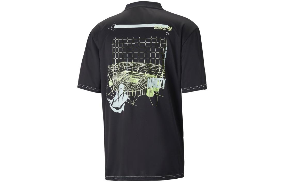 PUMA Manchester City Printed Jersey 'Black' 767806-11