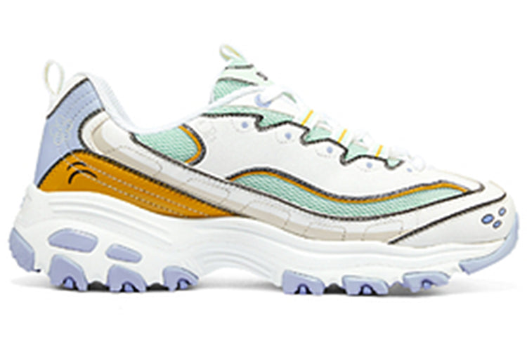 (WMNS) Skechers D'Lites 1.0 x SpongeBob 'White Blue Green' 896100-WBL