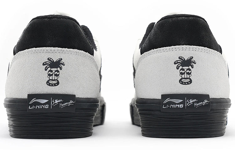 Li-Ning BadFive Wave Pro Low 50/50 x STEVEN HARRINGTON 'White Black' AECS071-2