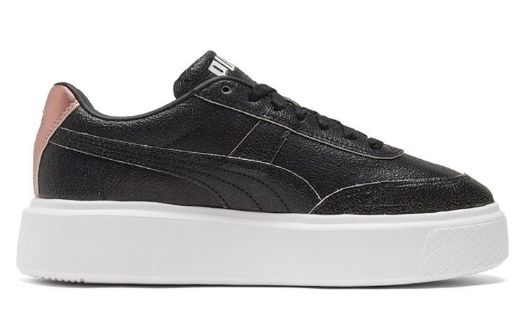 (WMNS) PUMA Oslo Casual Board Shoes Black 382243-01