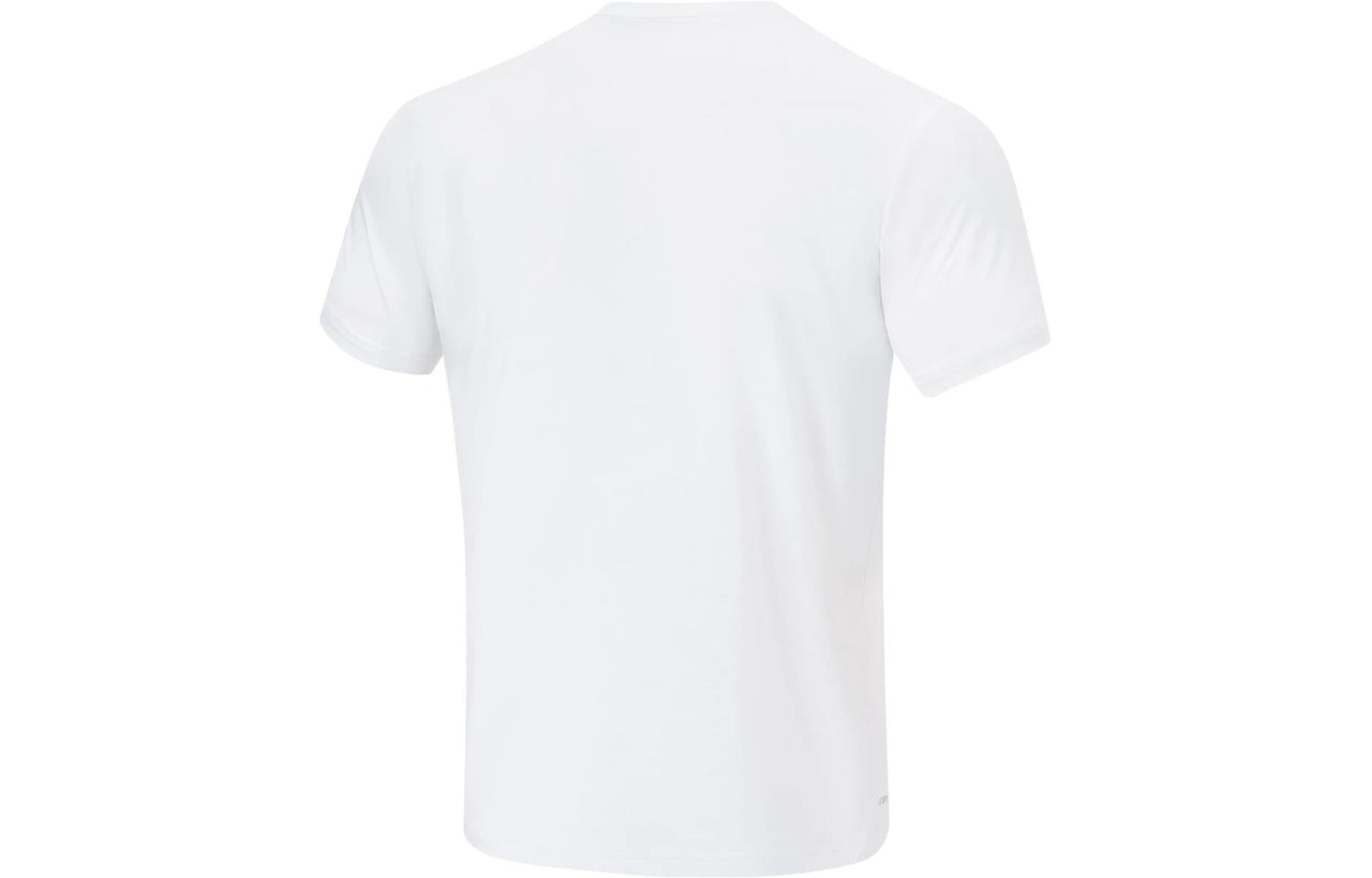 Li-Ning Classic Plain Short Sleeve T-shirt 'White' ATST577-2