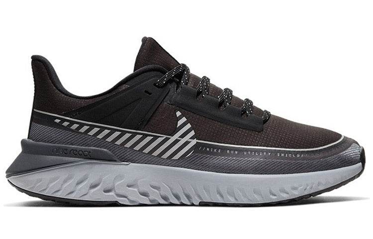 (WMNS) Nike Legend React 2 Shield 'Black Reflect Silver' BQ3383-001