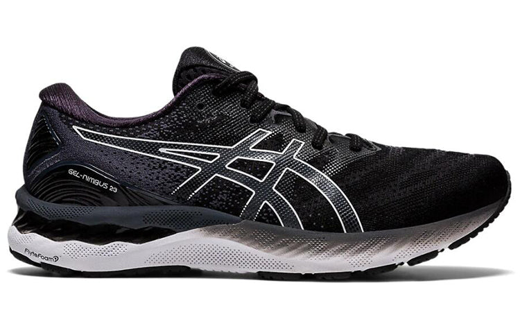 ASICS Gel-Nimbus 23 2E Wide 'Black White' 1011B006-001