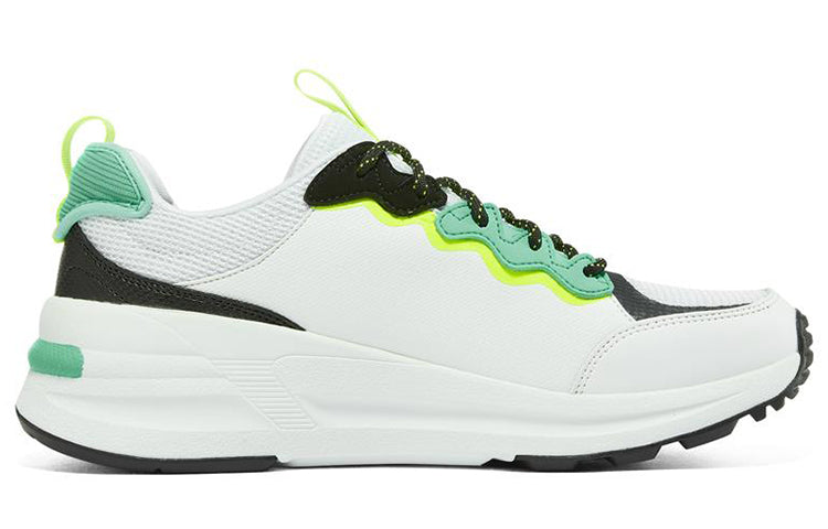 (WMNS) Skechers Global Jogger 'White Blue' 149770-WBLM